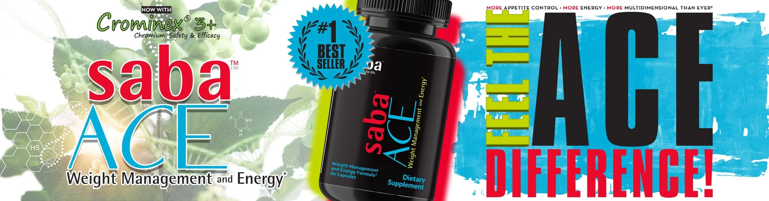 Saba ACE Weight Management and Energy Support