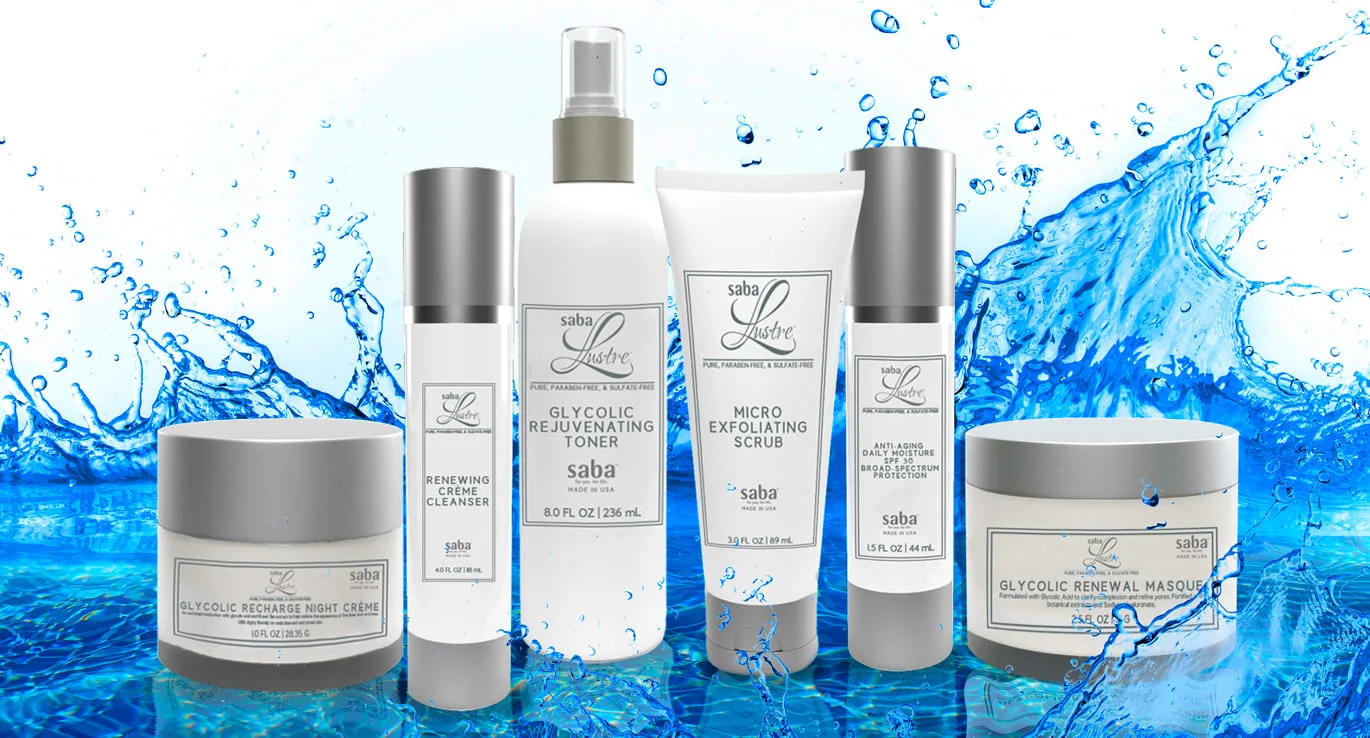 Saba Lustre Complete Skincare Collection